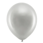 Preview: Luftballons - Metallic Silber - von PartyDeco